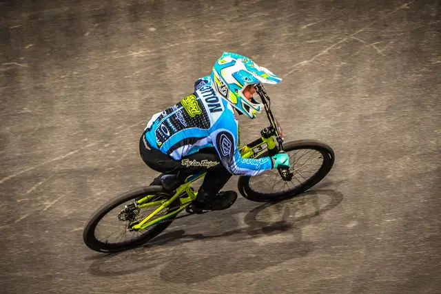 Leaning through a berm
