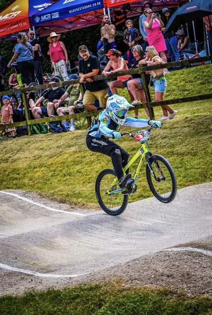 Driving out of the last turn